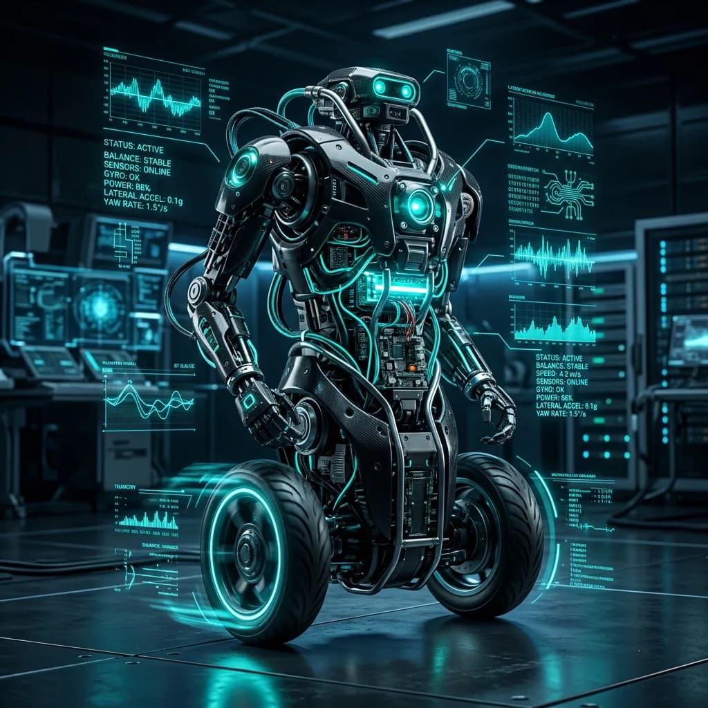 Self-Balancing Dynamic Robot